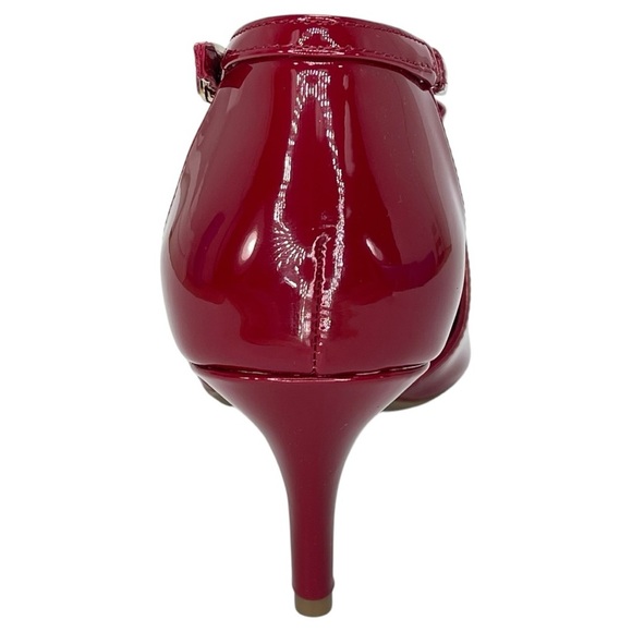 Bandolino Zeffer3 Red Patent Leather Womens Heels Size 8.5M - Picture 4 of 14